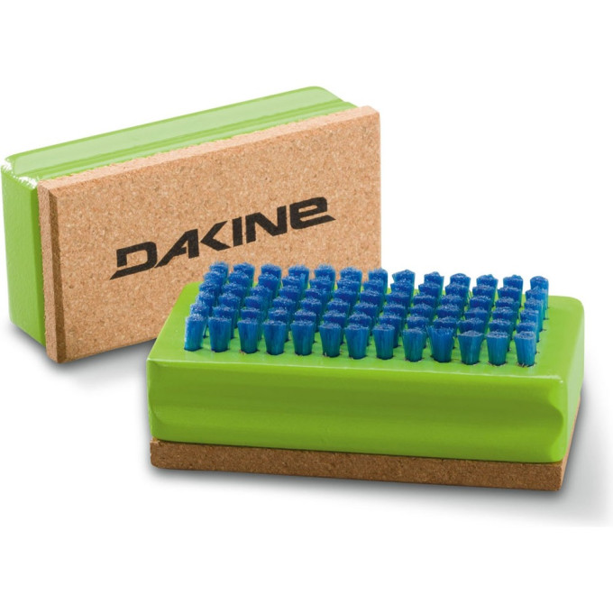 Щетка для обработки скользяка DAKINE NYLON / CORK BRUSH GREEN
